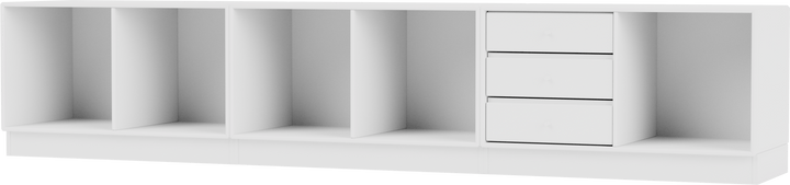 Rest Bench - With Plinth Base - Montana - Sideboards + Cabinets - New White - 2.7" - HORNE