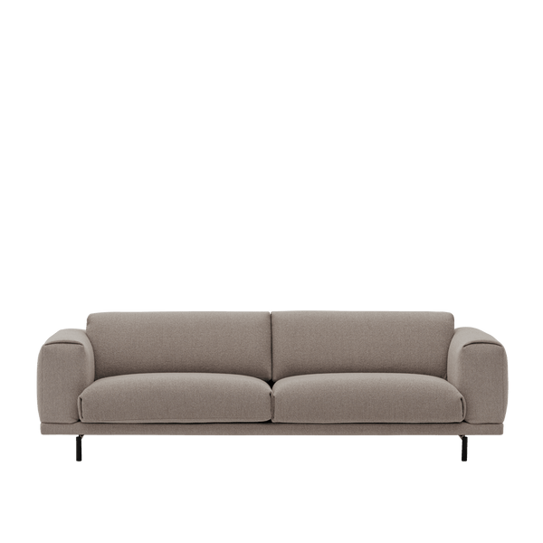 Rest Sofa - 3 - Seater - Metal Base - Muuto Sofas - HORNE