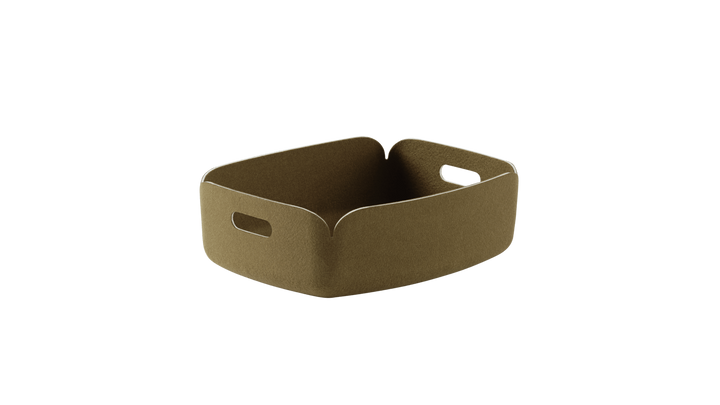 Restore Tray - Muuto Serveware - Large - Brown Green - HORNE