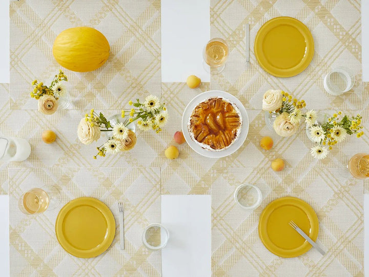 Ribbons Table Runner - Chilewich - Kitchen + Table Linens - Wheat - HORNE