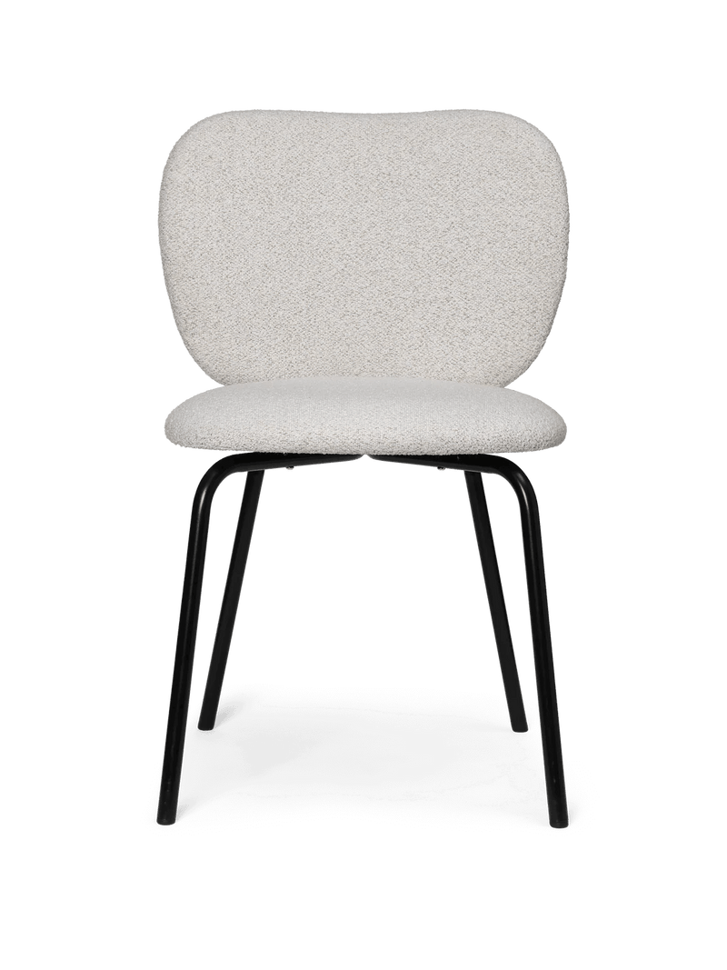 Rico Chair - Ferm Living Chairs - Soft Bouclé - Off - White/Sand - HORNE