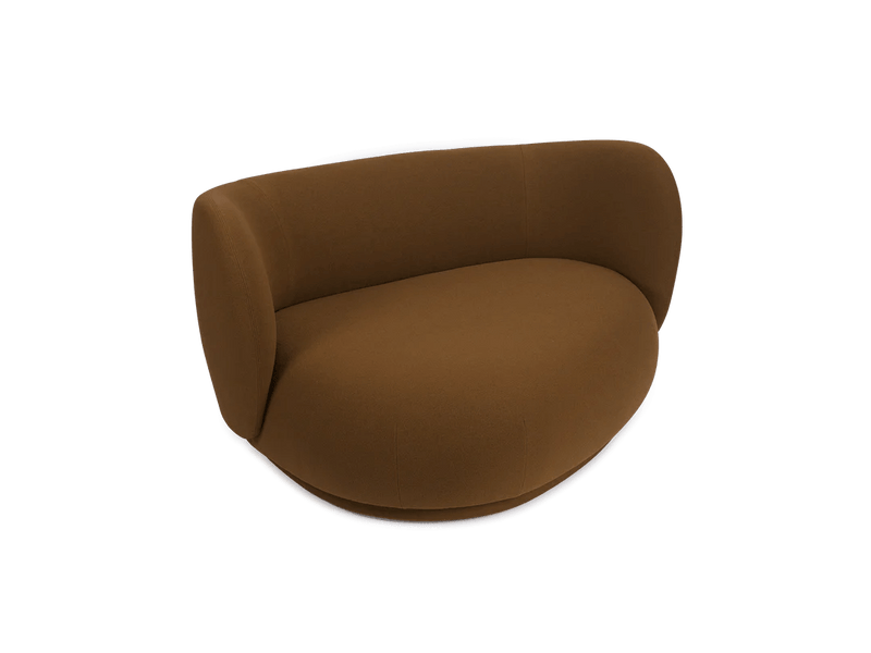 Rico Curve Left - Ferm Living Sofas - Tonus - Sugar Kelp - HORNE