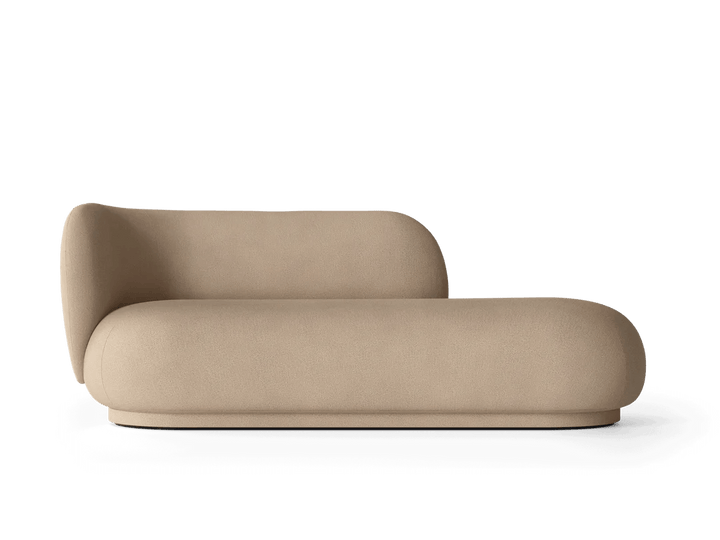 Rico Divan Left - Ferm Living Sofas - Brushed - Sand - HORNE