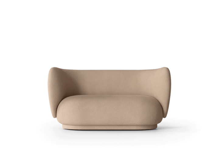 Rico Sofa 2 - Ferm Living Sofas - Brushed - Sand - HORNE