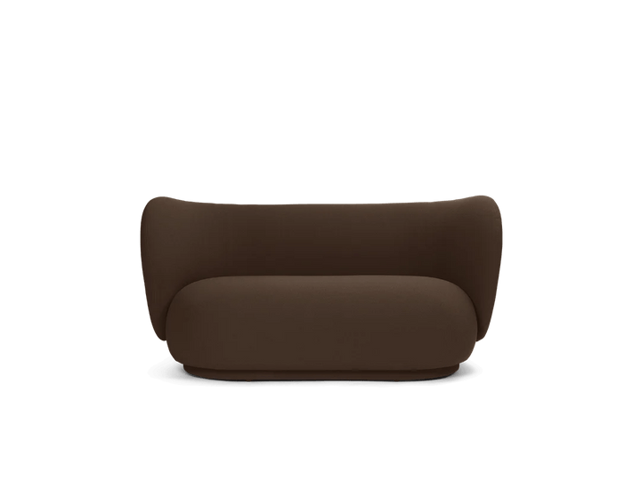Rico Sofa 2 - Ferm Living Sofas - Grain - Chocolate - HORNE