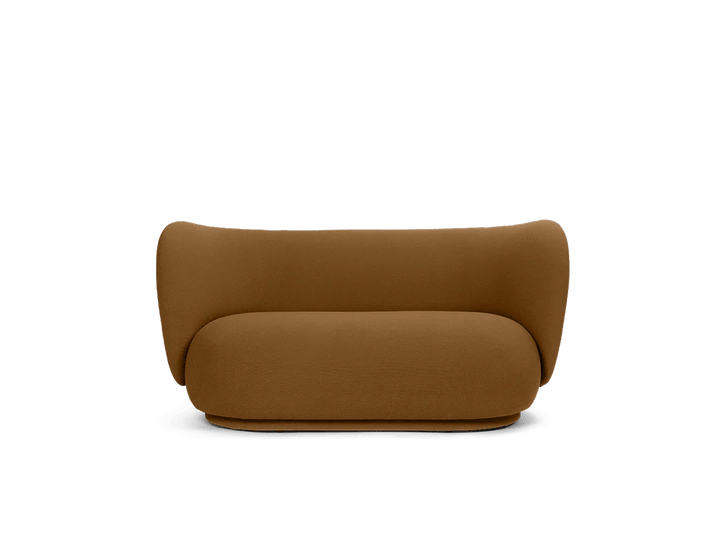 Rico Sofa 2 - Ferm Living Sofas - Grain - Caramel - HORNE