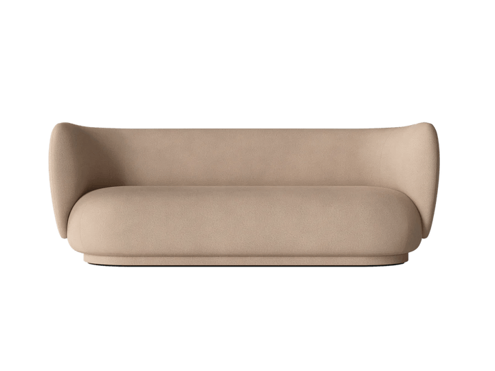 Rico Sofa 3 - Ferm Living Sofas - Brushed - Sand - HORNE