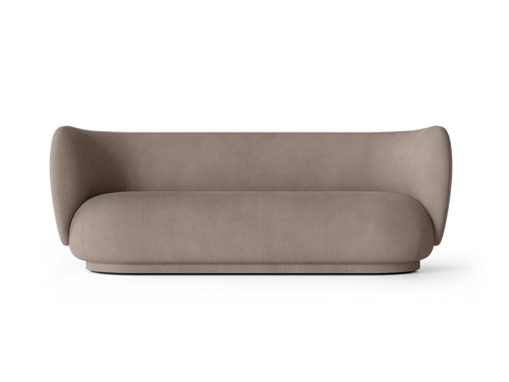 Rico Sofa 3 - Ferm Living Sofas - Brushed - Warm Grey - HORNE