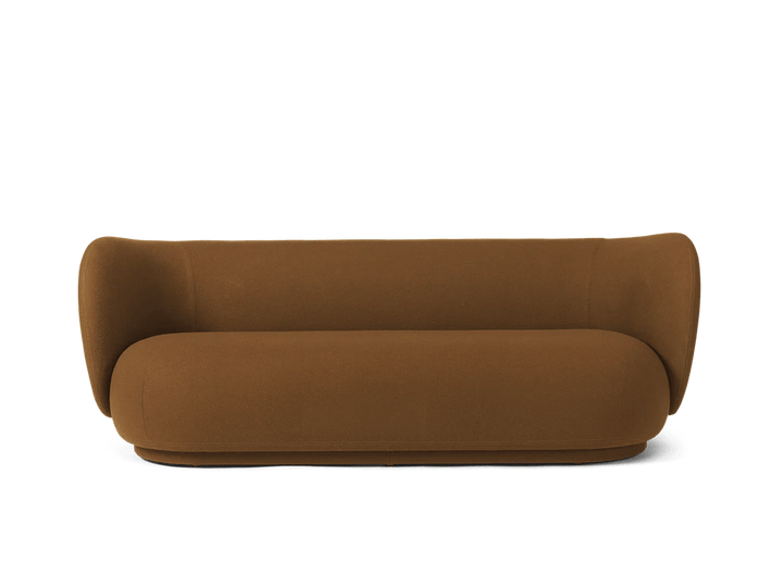 Rico Sofa 3 - Ferm Living Sofas - Tonus - Sugar Kelp - HORNE