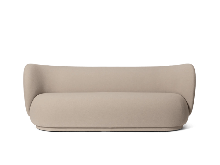 Rico Sofa 3 - Ferm Living Sofas - Grain - Cashmere - HORNE