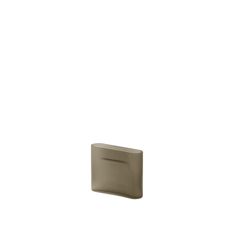 Ridge Vase - Muuto Vases - Small - Beige - HORNE