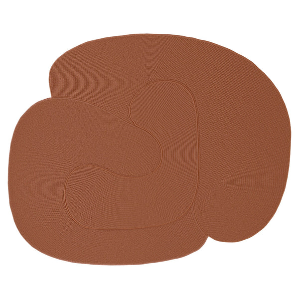 Riff Rug - 4x6 - Souda Rugs - Terracotta - HORNE