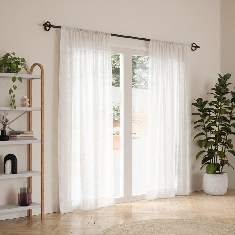 Ringlet Curtain Rod - Umbra Bath - Black - HORNE