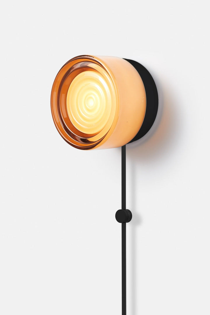 Ripple Corded - Black Anodized - RBW Lighting - Copper Exterior - 2700K (warm white) - Corded Plug - in (Bottom) / 120V Input - HORNE