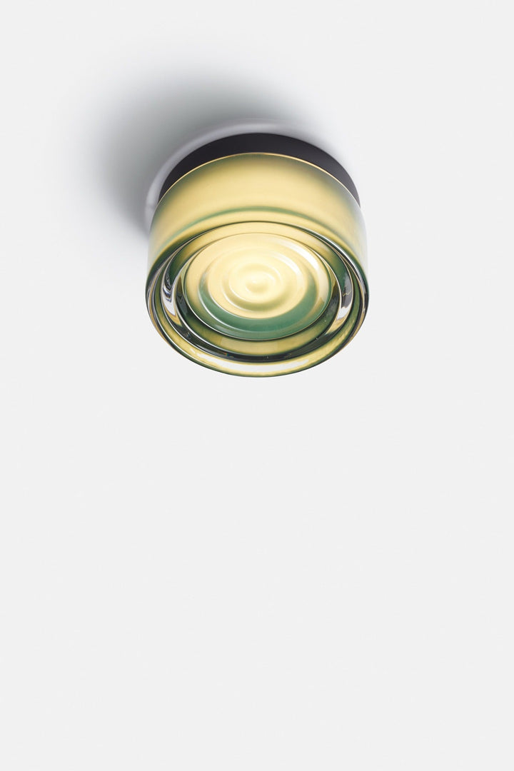 Ripple Flush Mount - RBW Lighting - Jade - Black Anodized - 2700K (warm white) - HORNE
