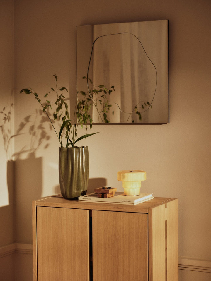 Ripple Portable Lamp - H10 - Ferm Living Table + Task - Pale Rose - HORNE