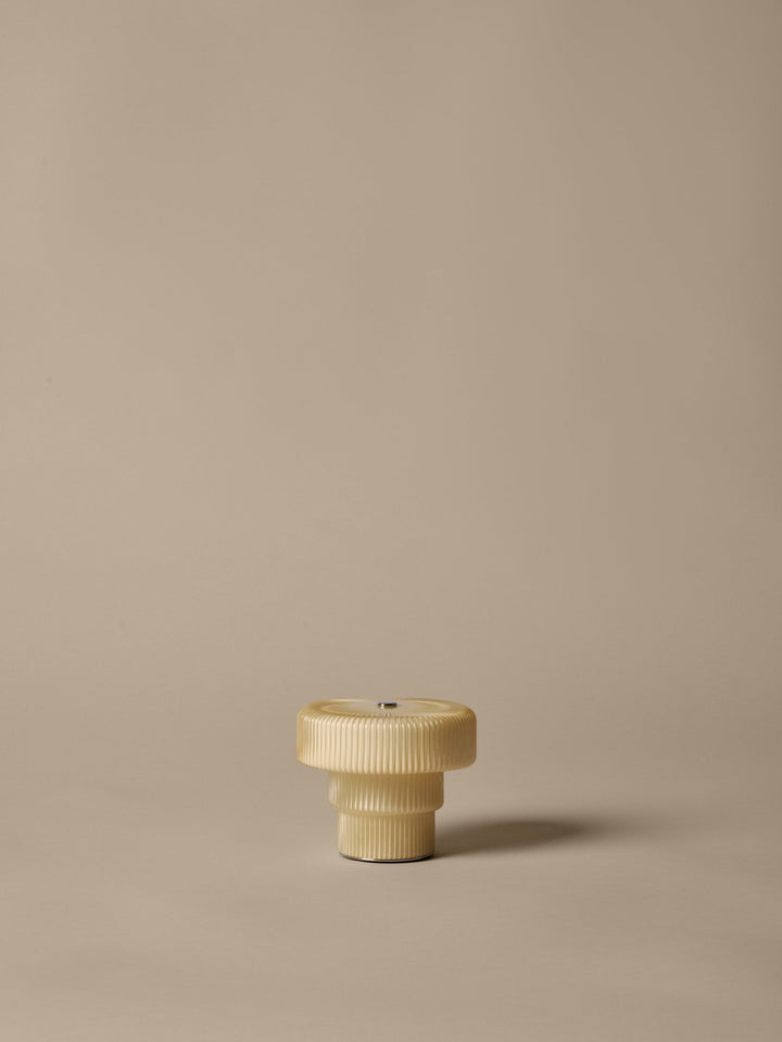 Ripple Portable Lamp - H10 - Ferm Living Table + Task - Pale Rose - HORNE