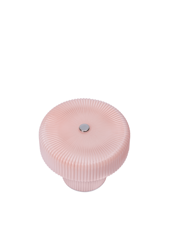 Ripple Portable Lamp - H10 - Ferm Living Table + Task - Pale Rose - HORNE