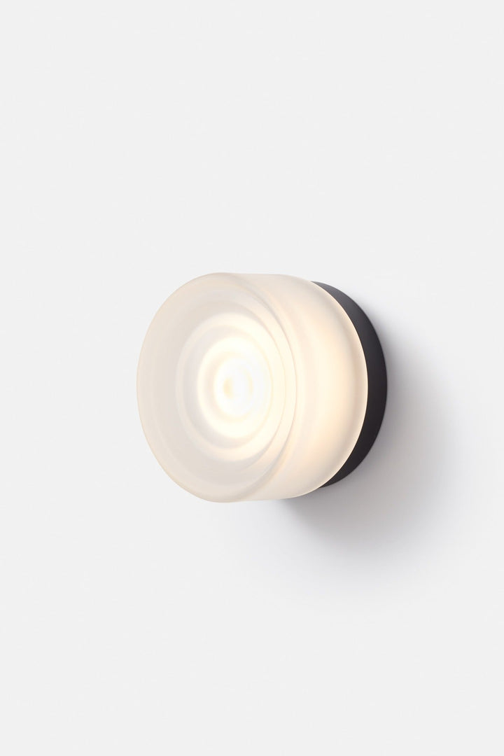 Ripple Sconce - RBW Lighting - Frosted - Black Anodized - 2700K (warm white) - HORNE