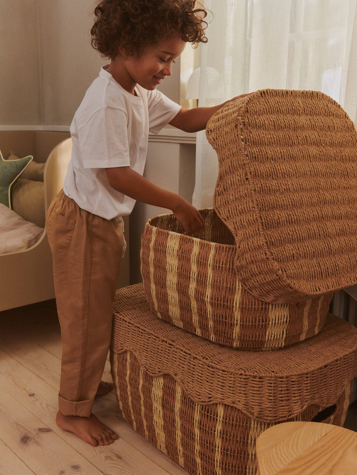 Rivan Storage Baskets - Set of 2 - Ferm Living Bath - HORNE