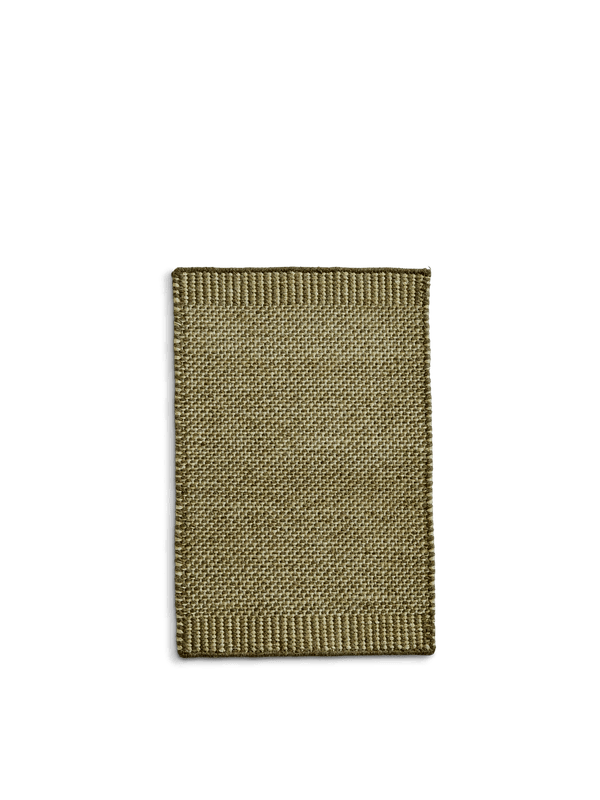 Rombo Mat - 40 X 90 - Woud Rugs - Moss green - HORNE