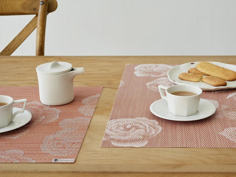 Rosette Table Runner - Chilewich - Kitchen + Table Linens - Abalone - HORNE