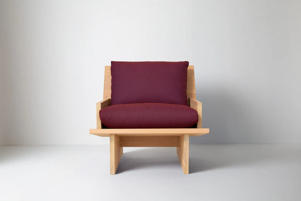 Rugosa Chair Cedar - Kalon Studios Chairs - Carmine - HORNE