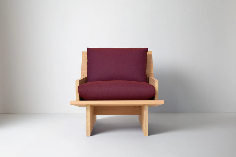 Rugosa Chair Cedar - Kalon Studios Chairs - Carmine - HORNE