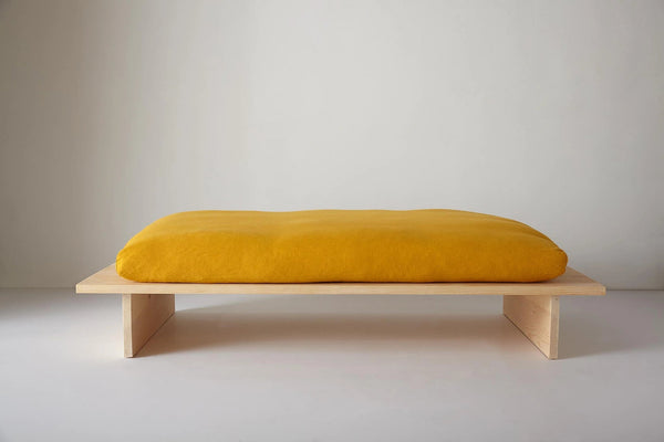Rugosa Daybed - Kalon Studios Beds - Sugar Pine - Egg - HORNE