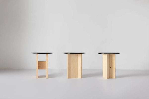 Rugosa Side Table - Kalon Studios Bedside Tables - Delta - Sugar Pine - HORNE