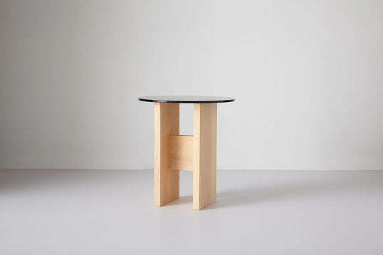 Rugosa Side Table - Kalon Studios Bedside Tables - Delta - Sugar Pine - HORNE