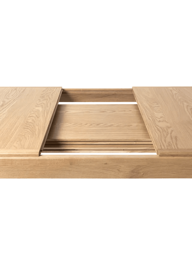 S-Table Dining Table - Rectangular Extendable - Gubi Tables - Oak Matt Lacquered - Oak Matt Lacquered - HORNE