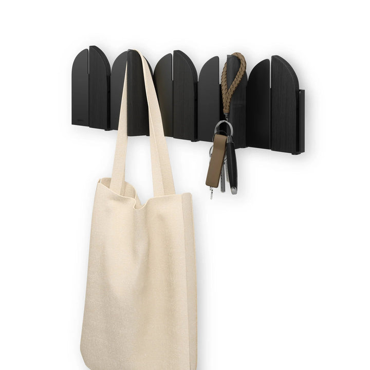 Saloon Wall Hook - Umbra Hooks, Racks & Coat Stands - Black - HORNE