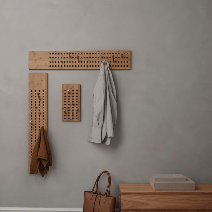 Scoreboard - Vertical - Oak Lacquered - Small - by We Do Wood