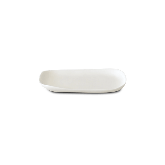 Sculpt Rectangular Plate - Tina Frey Serveware - White - HORNE