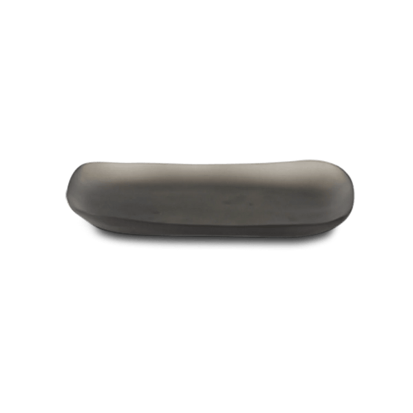 Sculpt Rectangular Plate - Tina Frey Serveware - Grey - HORNE