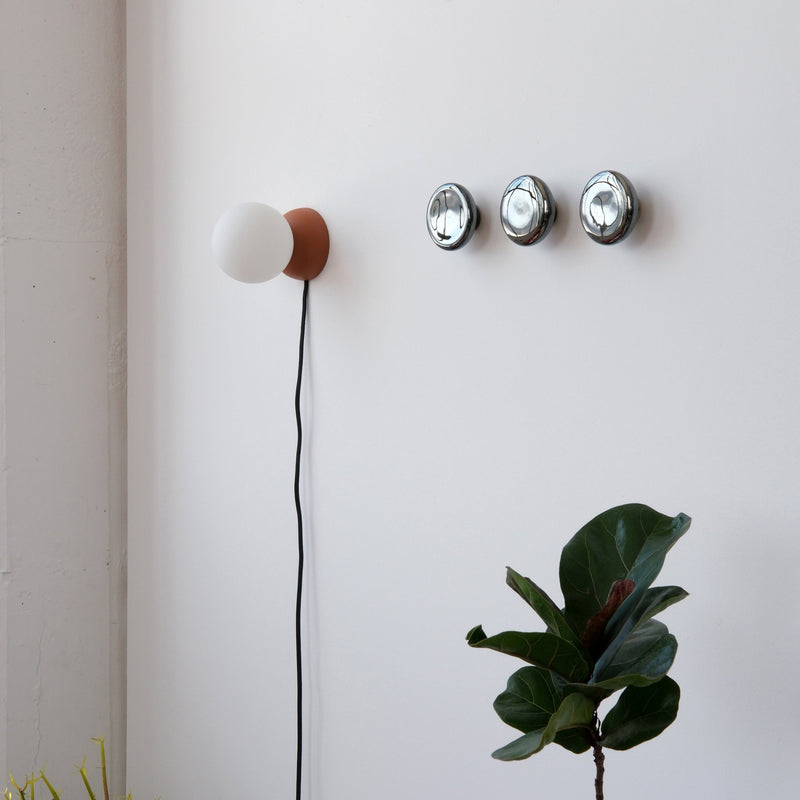 Sequence coat hook - Mercury - Misewell modern furniture - Chrome - HORNE