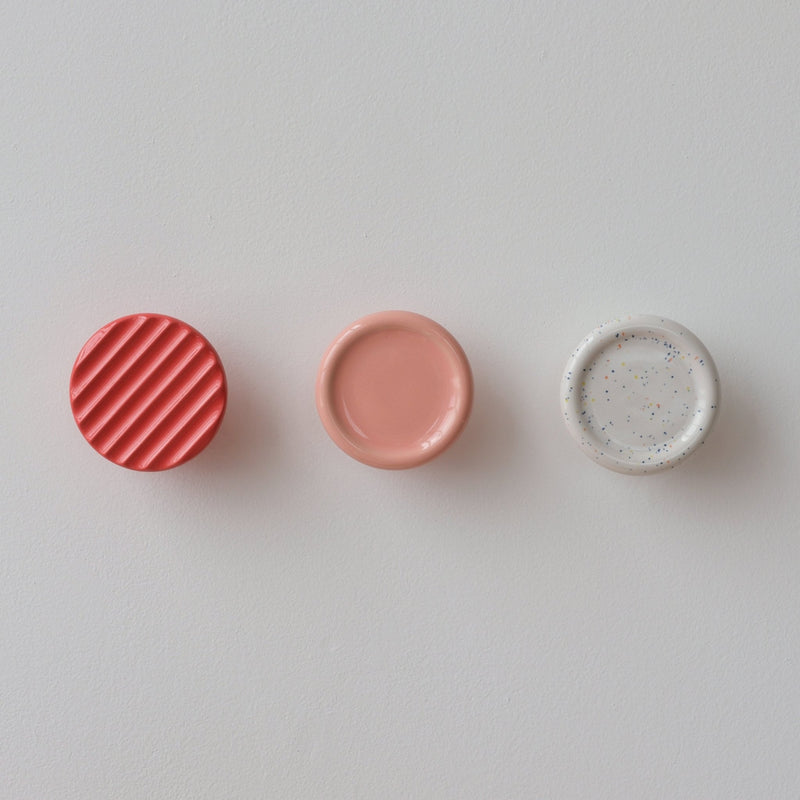 Sequence coat hook - Revolve - Misewell modern furniture - Pink Glossy - HORNE