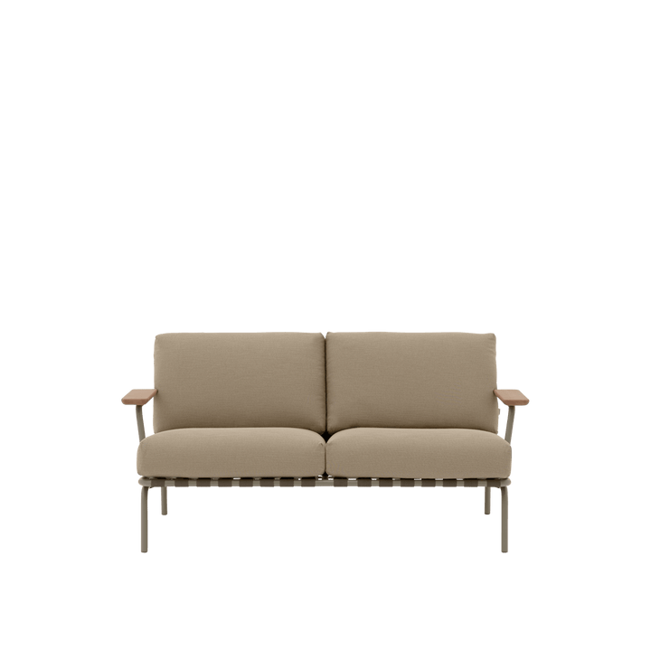 Settle Sofa - 2 - Seater - Muuto Sofas - Ribbed Weave 5/Taupe - HORNE