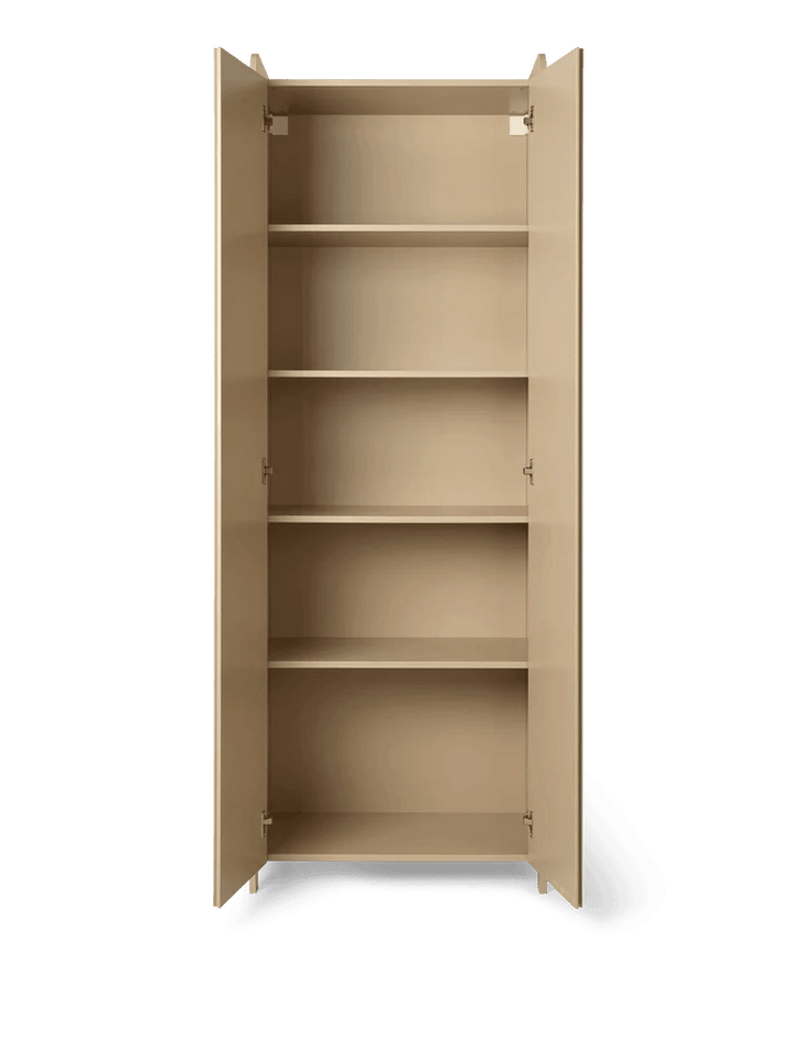 Sill Cupboard - Tall/Deep - Ferm Living Storage + Organization - Dark Stained Oak - HORNE