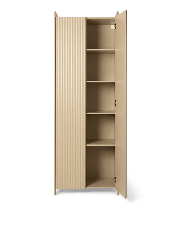 Sill Cupboard - Tall/Deep - Ferm Living Storage + Organization - Dark Stained Oak - HORNE