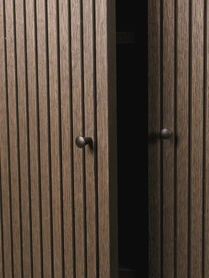 Sill Cupboard - Tall/Deep - Ferm Living Storage + Organization - Dark Stained Oak - HORNE