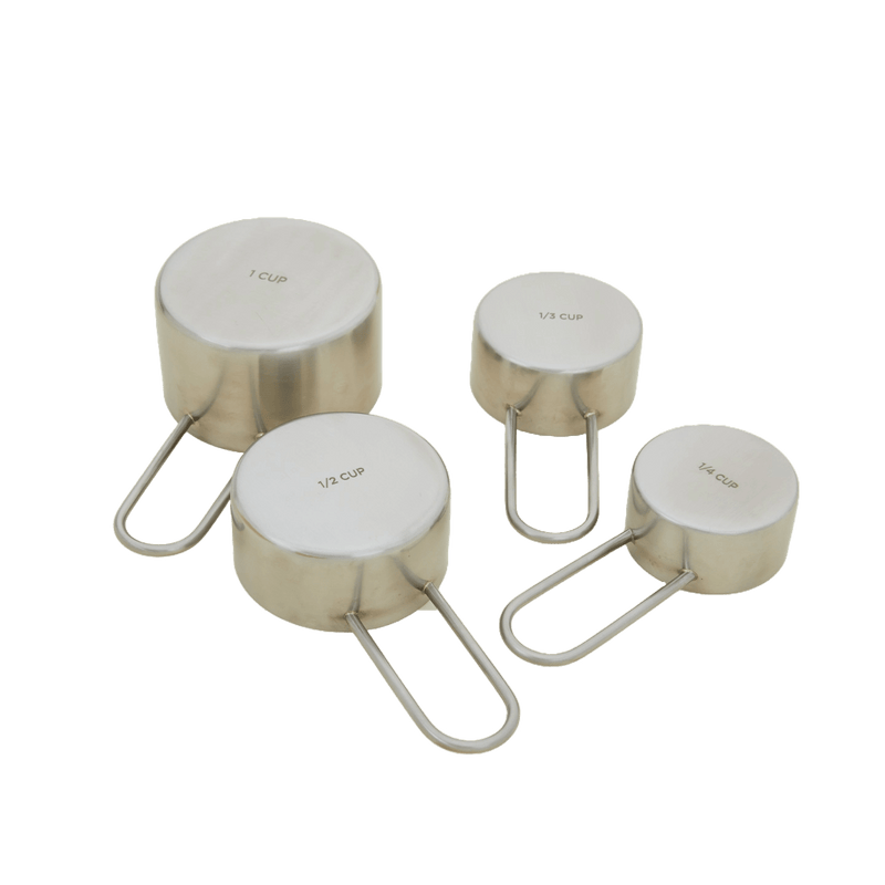 Simple Measuring Cups - Hawkins New York - Kitchen Tools - Brass - HORNE