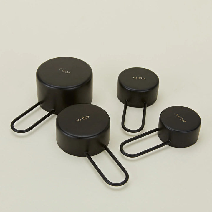 Simple Measuring Cups - Hawkins New York - Kitchen Tools - Black - HORNE
