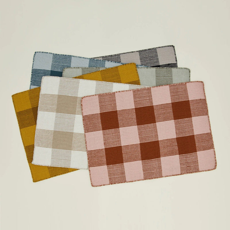 Simple Plaid Rug - Hawkins New York Rugs - Ivory/Flax - 2'W x 3'L - HORNE