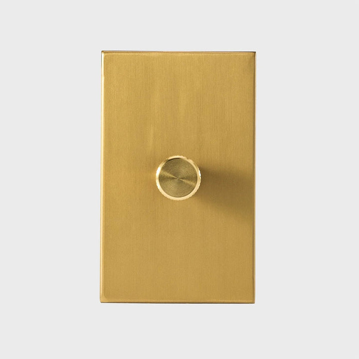 Single Rotary Wall Dimmer - Tala Accessories - Brass - HORNE