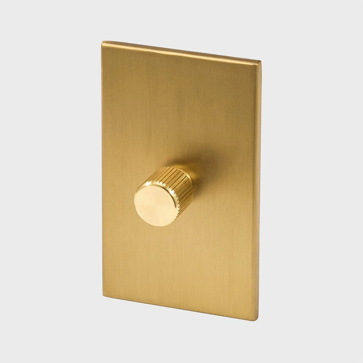 Single Rotary Wall Dimmer - Tala Accessories - Brass - HORNE