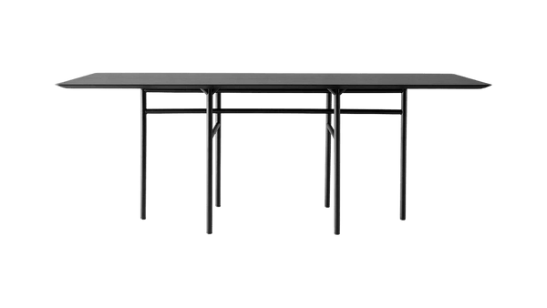 Snaregade Dining Table - Rectangular - Audo Copenhagen Tables - Black | Black Oak - HORNE