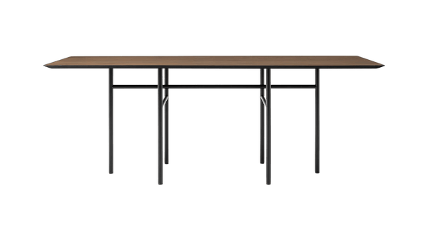 Snaregade Dining Table - Rectangular - Audo Copenhagen Tables - Black | Dark Stained Oak - HORNE