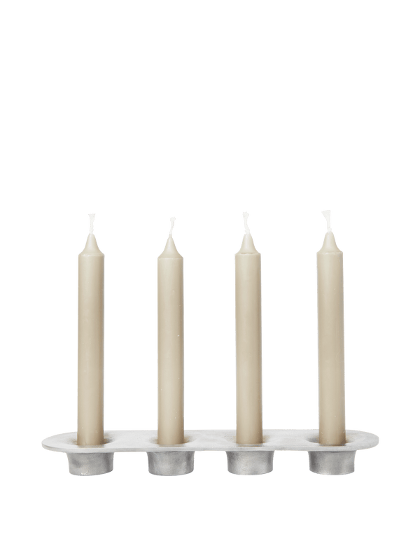 Soothe 4 Candle Holder - Ferm Living Candle Holders - Aluminium - HORNE